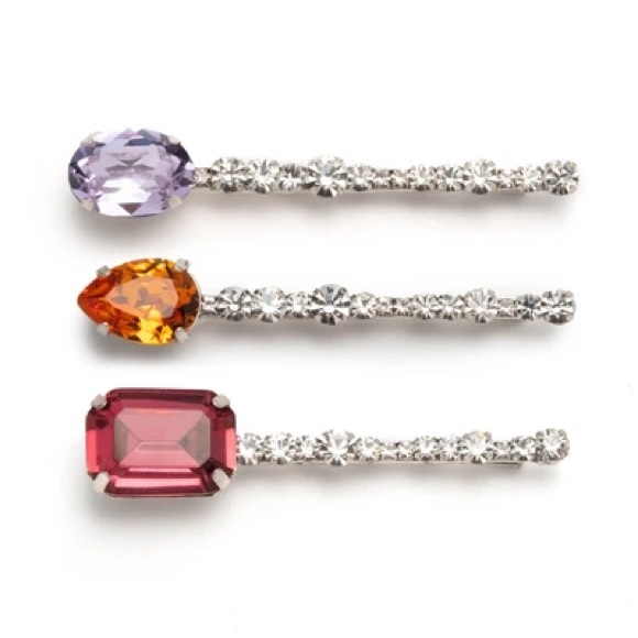 NEW Dannijo Limor Barrette Set in Multi main image 4